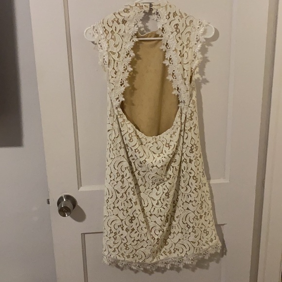 Lace backless dress! Worn twice. - Picture 2 of 3